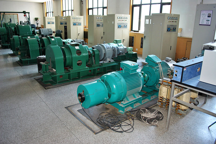 谢通门某热电厂使用我厂的YKK高压电机提供动力